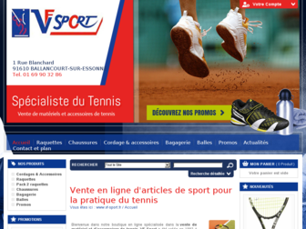 vf-sport.fr website preview