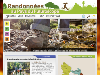 randonnees-vienne.com website preview