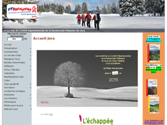 jura.ffrandonnee.fr website preview