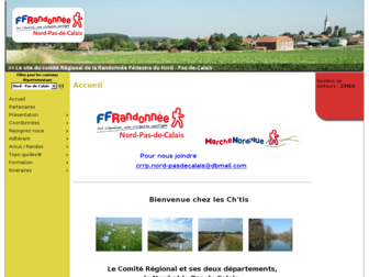 nord-pas-de-calais.ffrandonnee.fr website preview