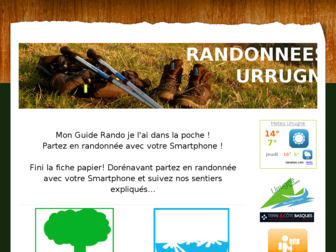 urrugne-rando.com website preview