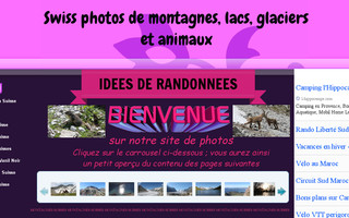 montagnes.de website preview