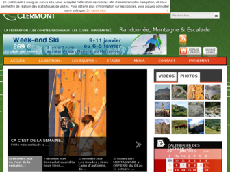 clermont-ferrand-randonnee-pedestre.asptt.com website preview