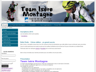 team-montagne.com website preview