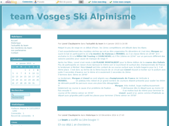 vosgesskialpinisme.eklablog.com website preview