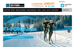 ski-fond.com website preview