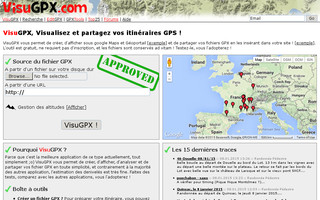 visugpx.com website preview