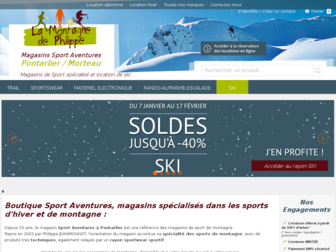 lamontagnedephilippe.com website preview