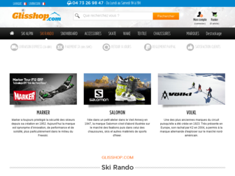 ski-rando.glisshop.com website preview