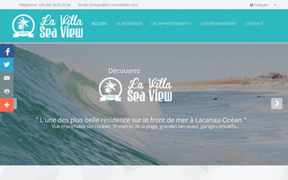 vente-appartements-lacanau-ocean.com website preview