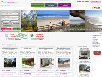 locationlacanau.com website preview