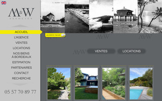 mwimmobilier.fr website preview