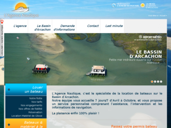 agence-nautique.com website preview