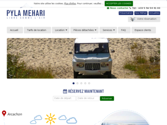 pylamehari.fr website preview