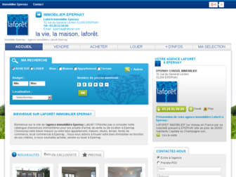 laforet-immobilier-epernay.com website preview
