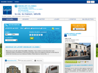 laforet-colombes.com website preview