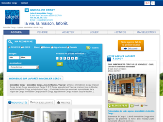 laforet-cergy.com website preview