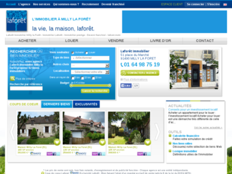 laforet-milly.com website preview