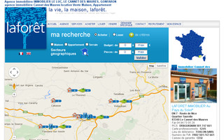 laforet-immobilier-le-luc.com website preview