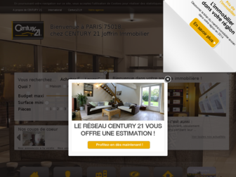 century21-joffrin-paris-75018.com website preview