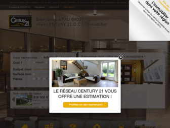 century21-oci-pau.com website preview