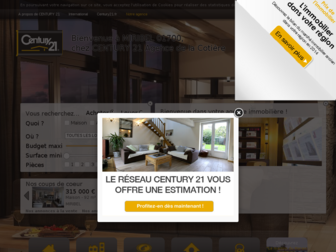 century21-lacotiere-miribel.com website preview