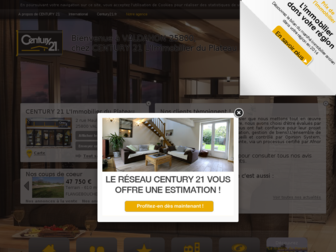 century21limmobilierduplateau.com website preview