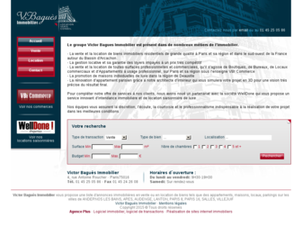 vbimmobilier.fr website preview