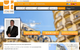 fournet.optimhome.com website preview
