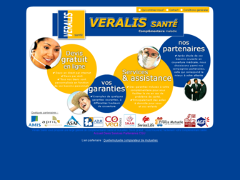 veralis-sante.fr website preview