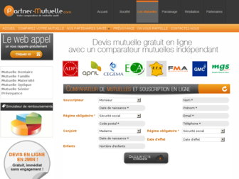 partner-comparatif-mutuelle.com website preview