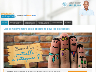 mutuelle-entreprise.fr website preview