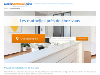 comparateur.devismutuelle.fr website preview