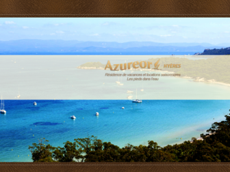 azureor-location-vacances.com website preview