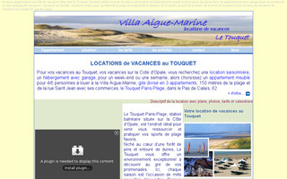 location-vacances-touquet.com website preview