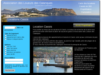 cassislocations.fr website preview
