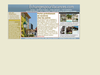echangespourvacances.com website preview
