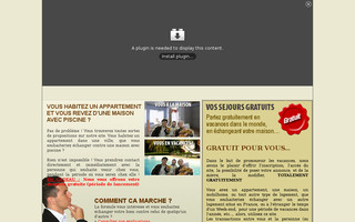 echangepourvacances.com website preview