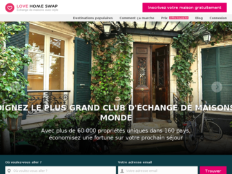 lovehomeswap.fr website preview