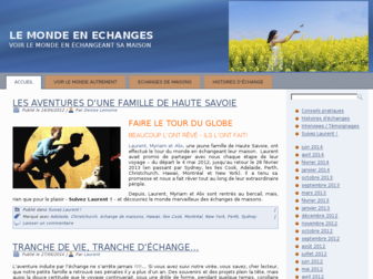 le-monde-en-echange.fr website preview