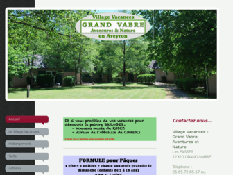 grand-vabre.com website preview
