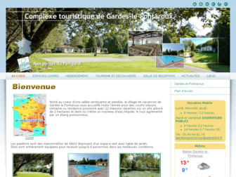village-vacances-pontaroux.com website preview