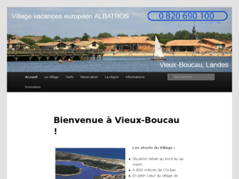 village-albatros.com website preview