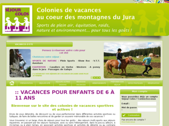 www2.sejour-colos.fr website preview