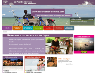 reservation-somme.com website preview