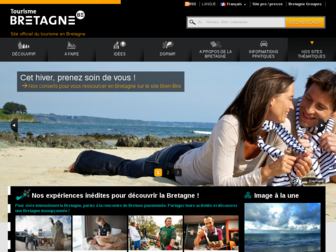 tourismebretagne.com website preview