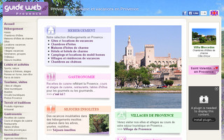 provence.guideweb.com website preview