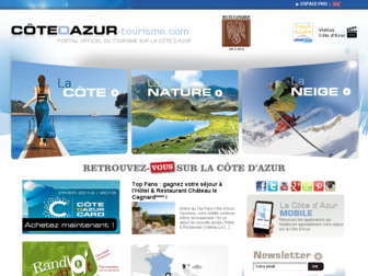 cotedazur-tourisme.com website preview