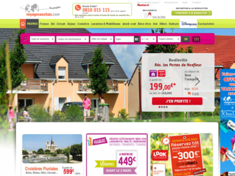 voyages-auchan.com website preview