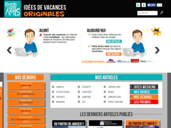 partir-entre-amis.fr website preview